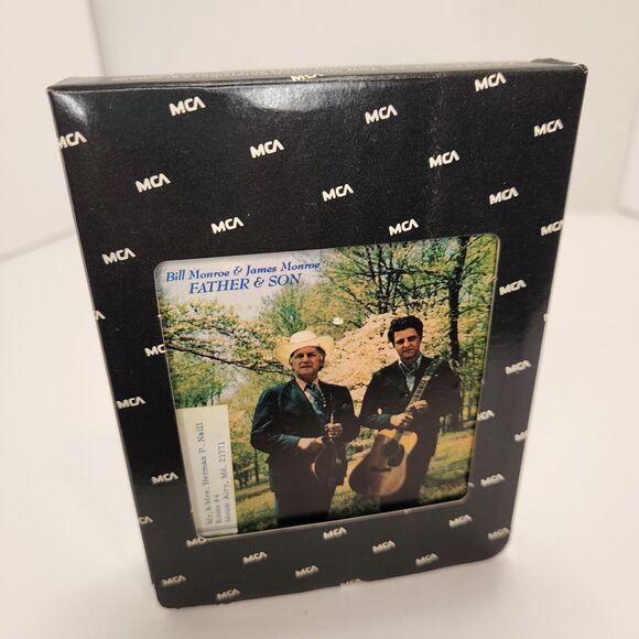 Father & Son Bill Monroe & James Monroe 8-Track Cartridge - Picture 1 of 3